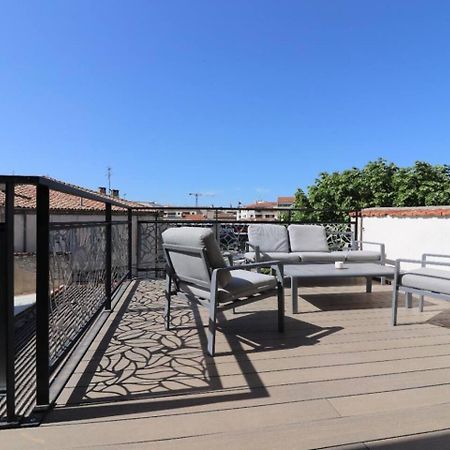 Ferienwohnung Duplex 120M2 Terrasse Vue Sur Nîmes Exterior foto